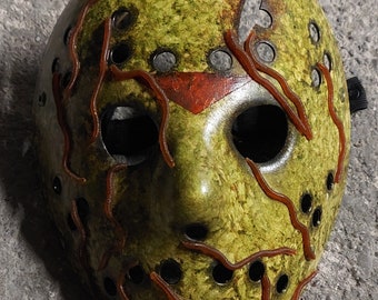 V "Lord Of The Worms" Prop Replik Hockey Maske - Horror Maske - Horror Memorabilia - Cosplay Maske (V2)."