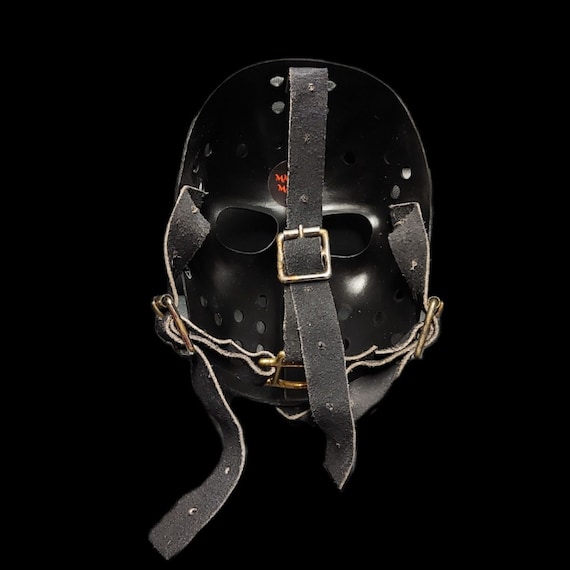 Project 09 Hybrid Black Hockey Mask PVC horror Mask Cosplay Mask