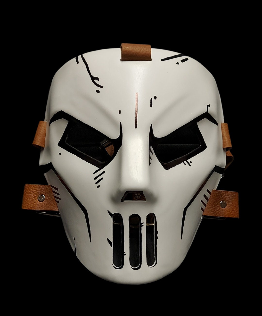 SUPER CACAO(NOSAWA論外) Autographed Mask. Dominik Hasek Autographed Signed Goalie Mask Buffalo Black