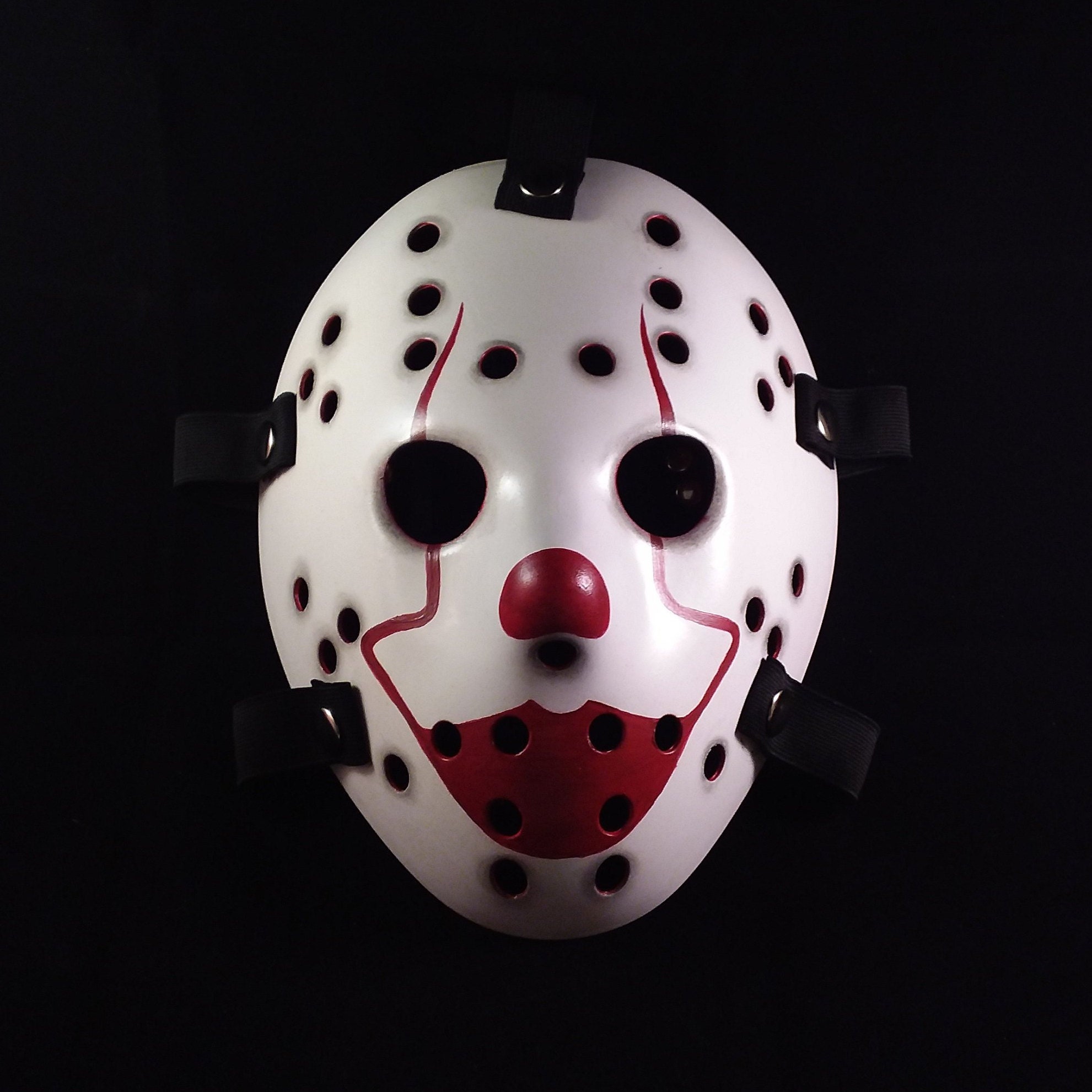 Horror Hockey Half Mask 
