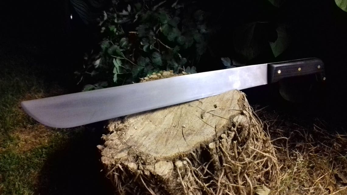 Jason voorhees 11 scale aluminium machete prop Etsy