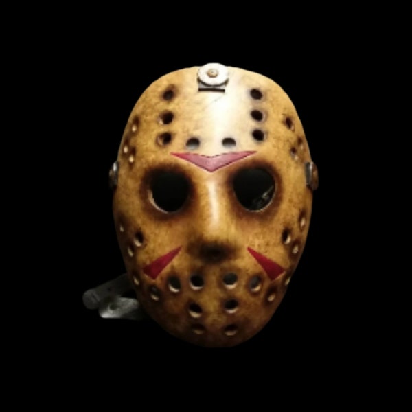 VS Hockey Mask - Custom Prop - Halloween Cosplay - Horror Mask - Custom Made - Horror Memorabilia.(V4).