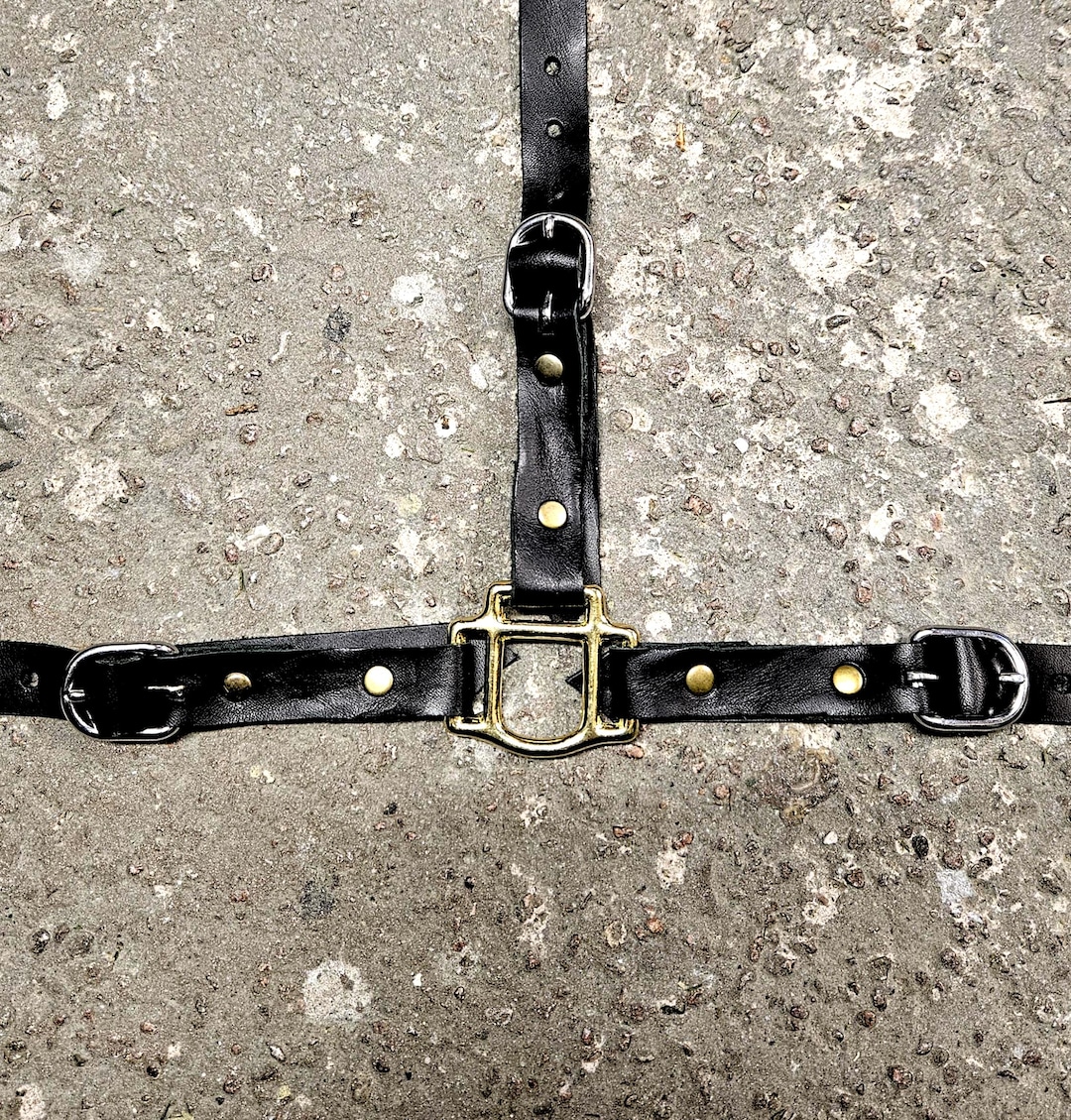VIII Hockey Mask Leather Strap Set - Includes Solid Steel Buckles