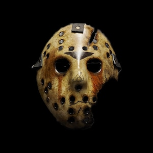 VII Hockey Mask - Halloween Mask - Horror Memorabilia - Horror Mask - Cosplay - Horror Mask.(V2).