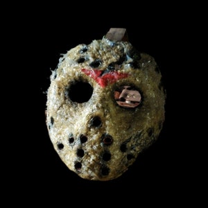 Masque de hockey X Masque d'horreur personnalisé Masque de cosplay Halloween Prop d'horreur V1. image 3