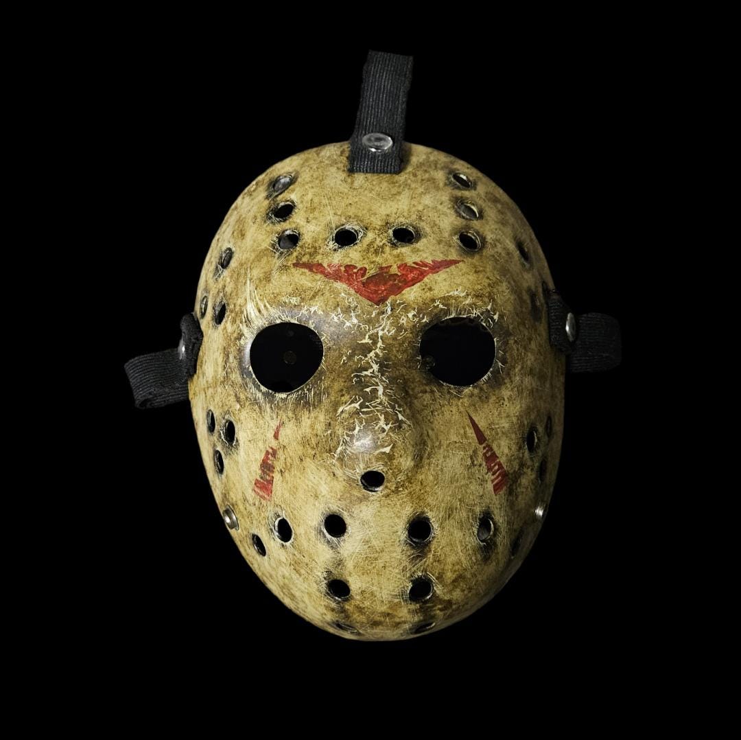 OKO様　Hedi Replica Destroyed Coated 27 Project 09 Collectors Edition Version 2 Hockey Mask -prop Replica