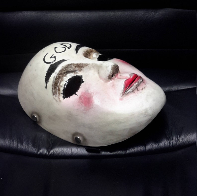 Purge style God mask prop replica,horror mask,halloween,resin,film memorabilia,cosplay,custom Purge style God mask prop replica,horror mask,halloween,resin,film memorabilia,cosplay,custom