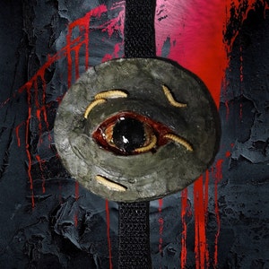 Pt VI Eye Insert For Pt VI Hockey Masks - Cosplay Horror Prop - Mask Not Included (V6).