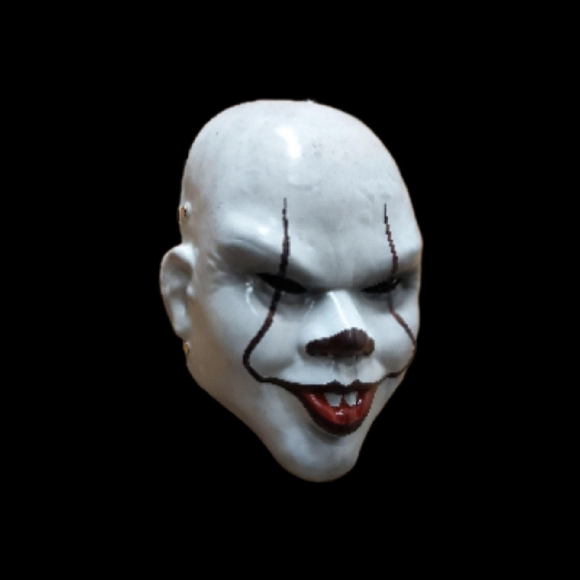 Evil Clown Horror Mask Prop Replica - Exclusive Halloween Cosplay ...
