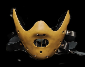 Masque Hannibal Lecter - Résine - Déguisement Film D'horreur - Pour Halloween, Cosplay, Carnaval