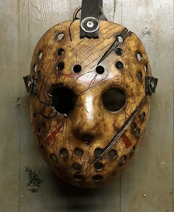 VS Battle Damaged Ultimate Hockey Mask Prop Replica - Cosplay