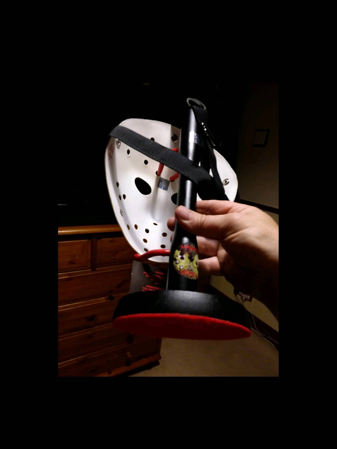 Hockey Mask Display Stand for Hockey Masks Handmade Wood - Etsy UK