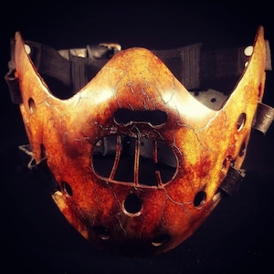Cannibal Mask - Horror Mask- Cannibal Dr Halloween Mask - Bloody Version - Handmade Quality Mask (V1).