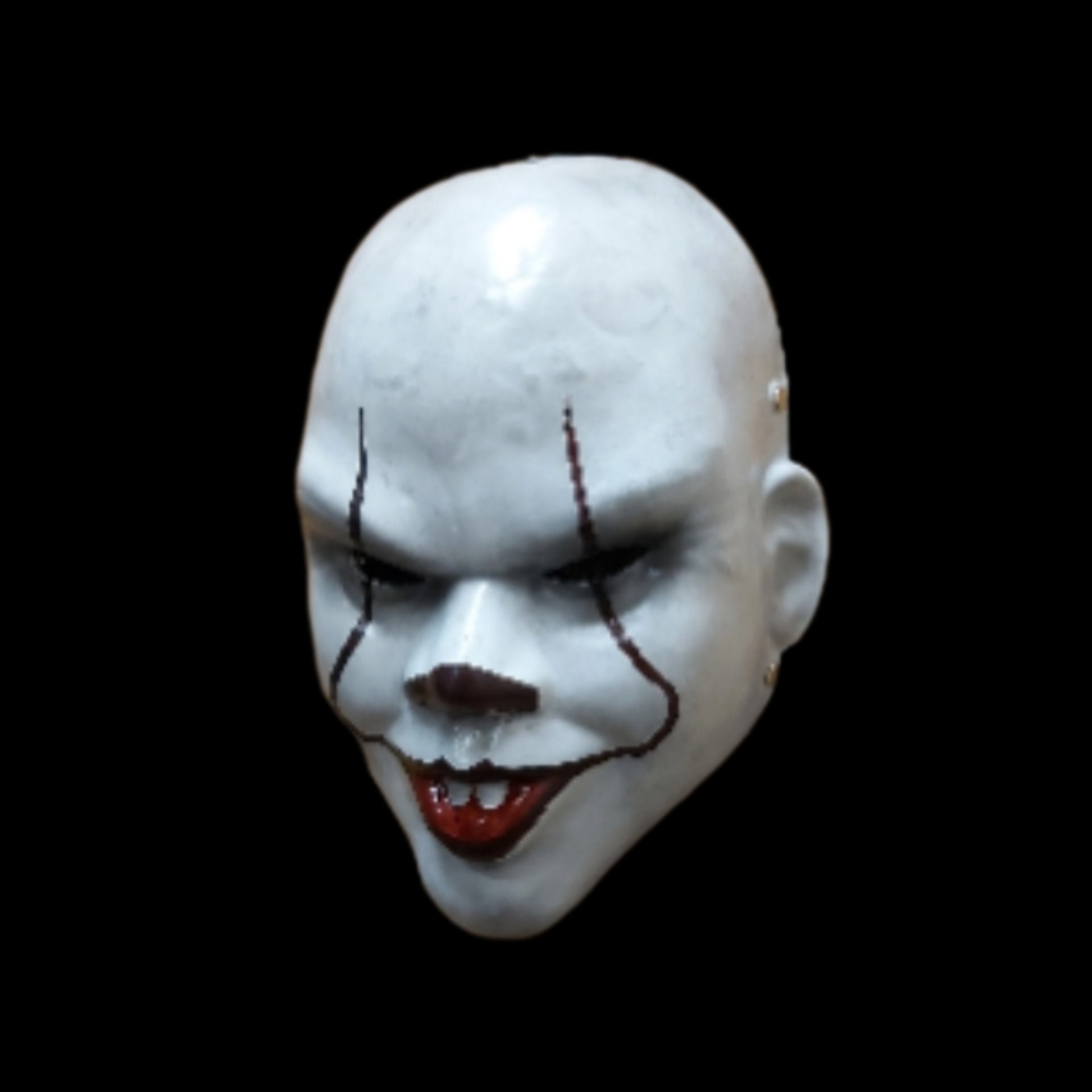 Evil Clown Horror Mask Prop Replica - Exclusive Halloween Cosplay 