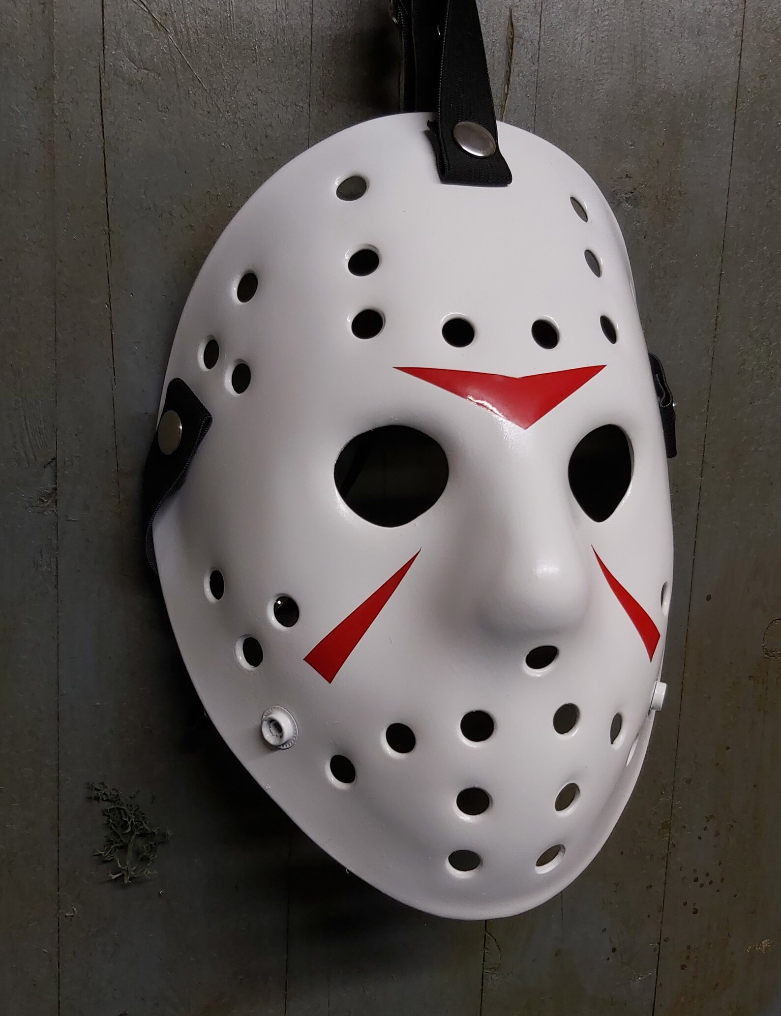 III White Hockey Mask Custom Prop Cosplay Mask Halloween Etsy
