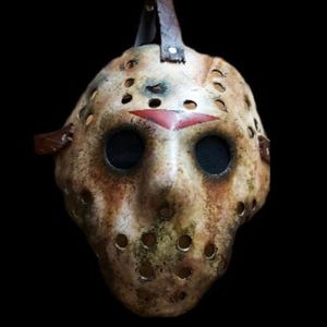 Máscara de hockey de venganza - Máscara de terror - Accesorio de cosplay - Máscara de terror - Máscara de Halloween (V1)