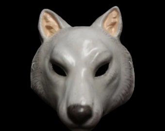 Fox Mask Hit Man Killer Prop Replica Mask - Animal Mask - Wolf