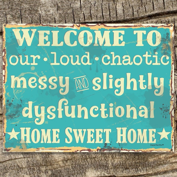 to Our Home Wall Plaque Etsy UK