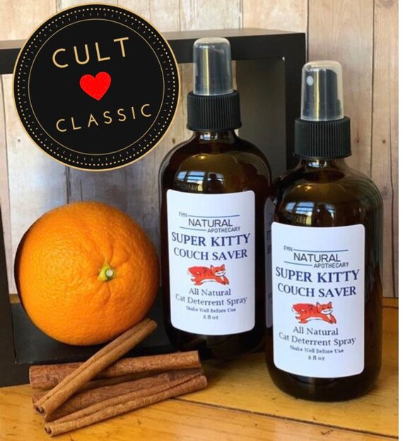 FMN Natural Cat Deterrent Spray Super Kitty Couch Saver 8oz Etsy