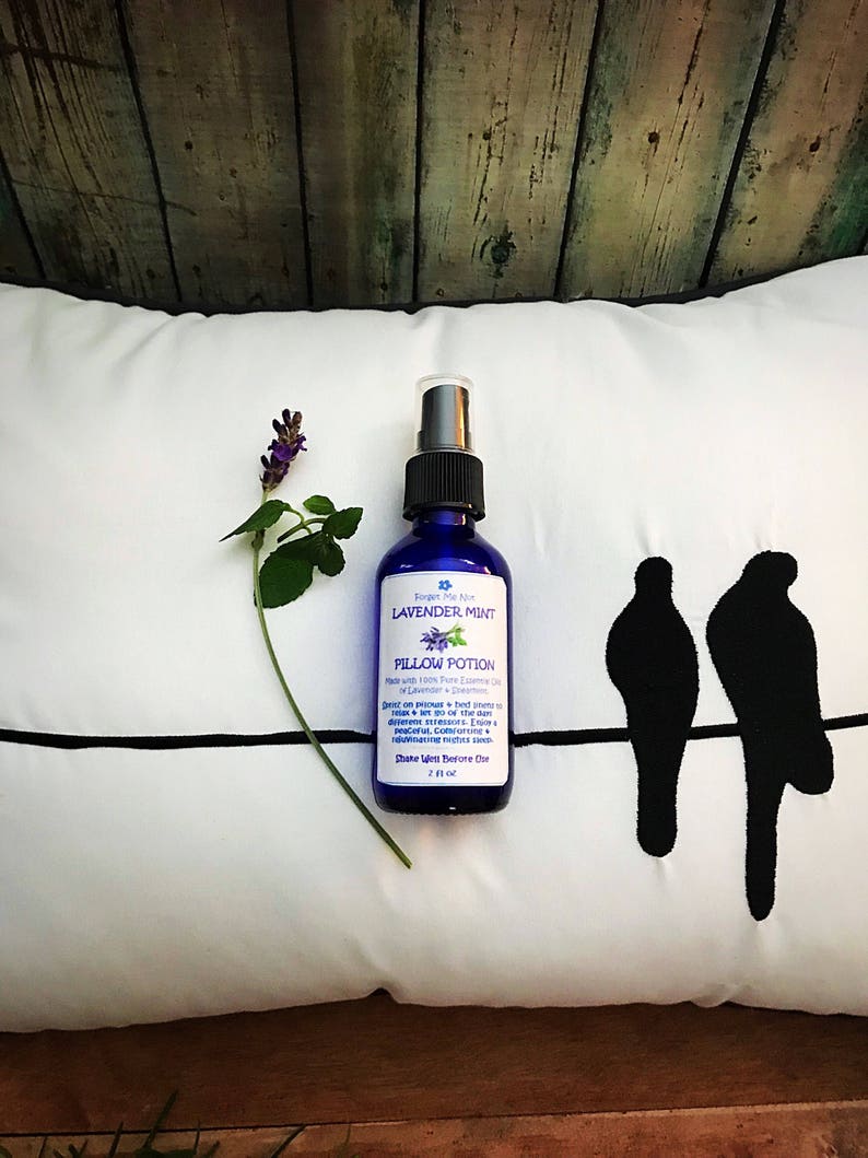 Pillow Potion Lavender Mint Sleep Spray Aromatherapy Room Spray image 1