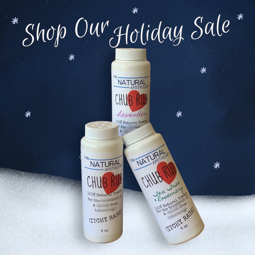 Chub Rub Natural Powder by FMN Natural Apothecary Etsy