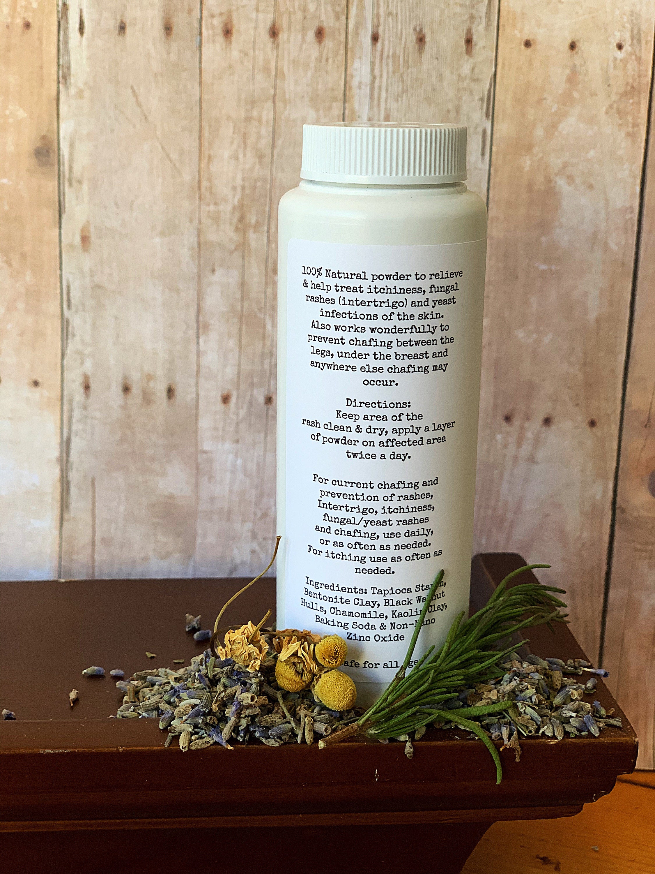 Chub Rub Natural Powder/Itch Powder/Under Breast Etsy