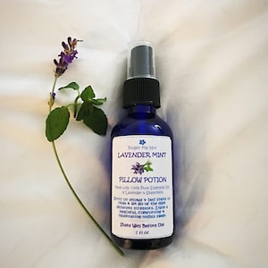 Pillow Potion Lavender Mint Sleep Spray Aromatherapy Room Spray image 2