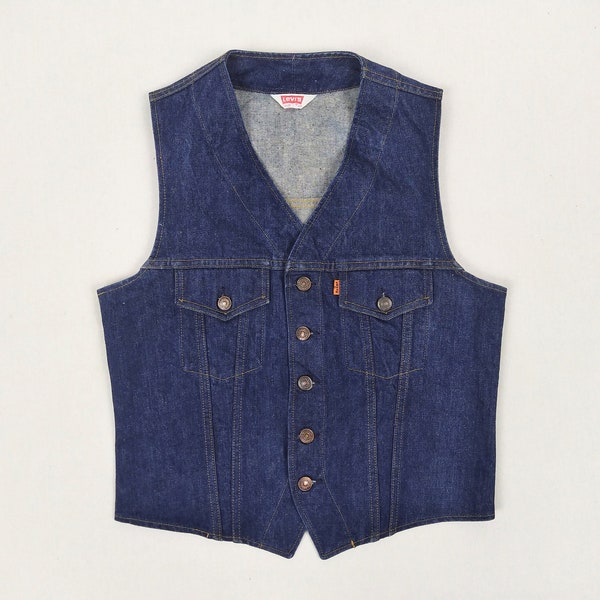 Denim Vest - Etsy