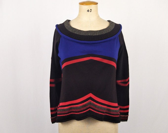 MARITHE + FRANCOIS GIRBAUD pre-owned ruched back wool sweater