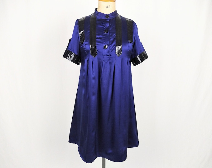 MARC by MARC JACOBS pre-owned royal blue silk satin dress