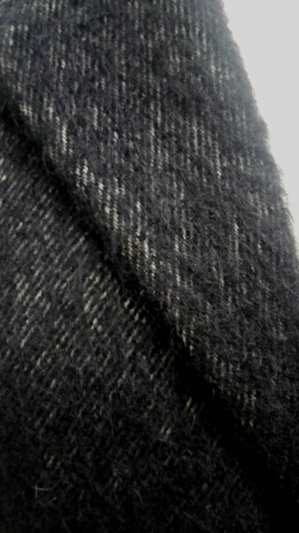 JEAN PAUL GAULTIER vintage black mohair blend coat