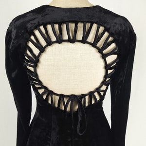 1990s Sophie Sitbon Cut Out Dress