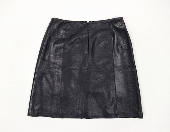 スカート 1990s YVES SAINT LAURENT PYTHON SKIRT VINTAGE YVES SAINT LANRENT PYTHON SKIRT 1990s YVES SAINT