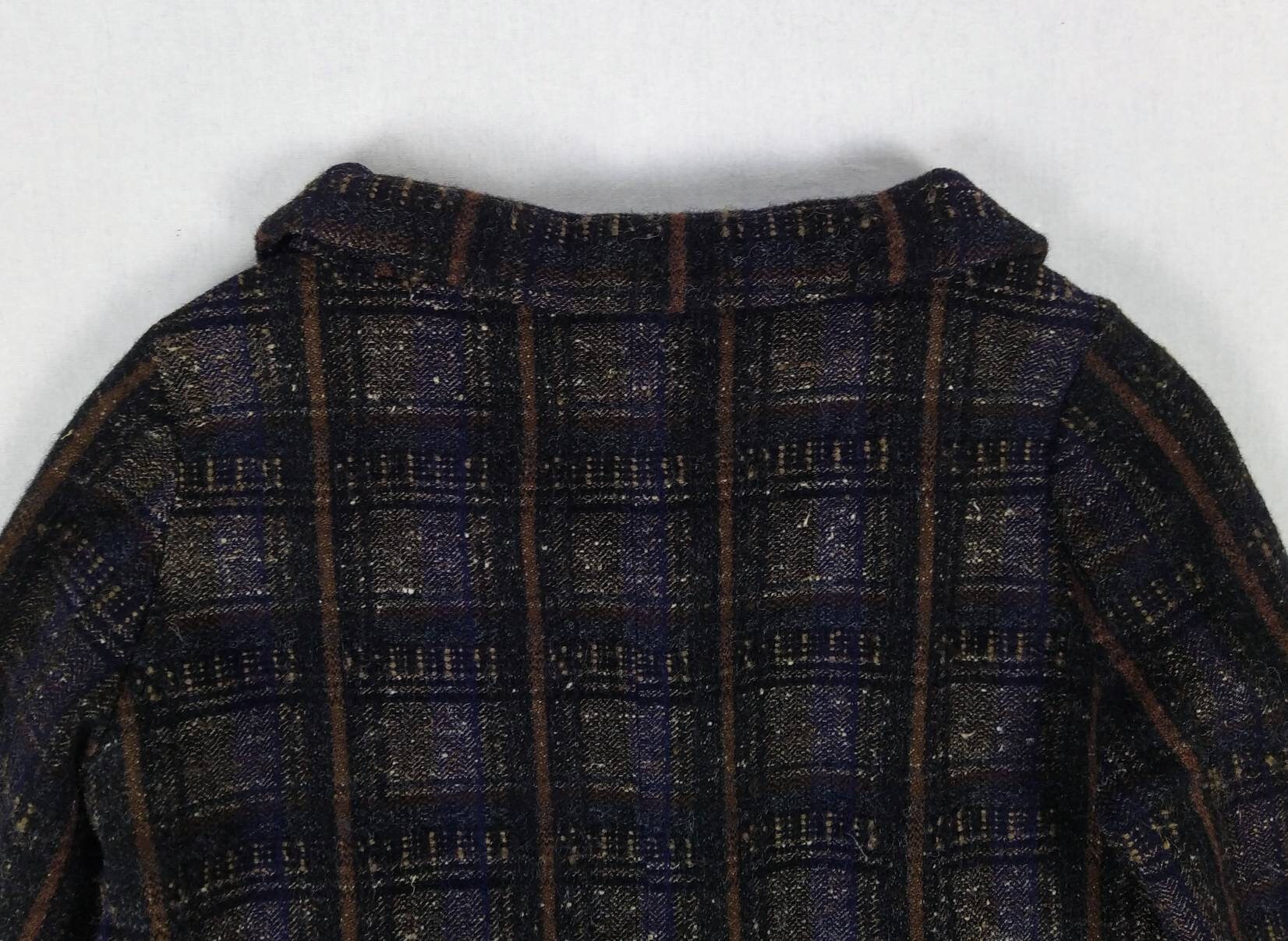 MARNI vintage wool tweed coat