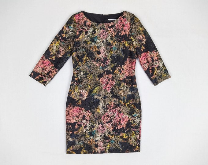 XANDRES pre-owned multicolor floral shift dress