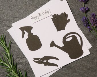 Maison Homme Fait A La Main Personnalisee Carte D Anniversaire Jardin Jardinage Fruit Jardinier Fleurs Fetes Occasions Speciales
