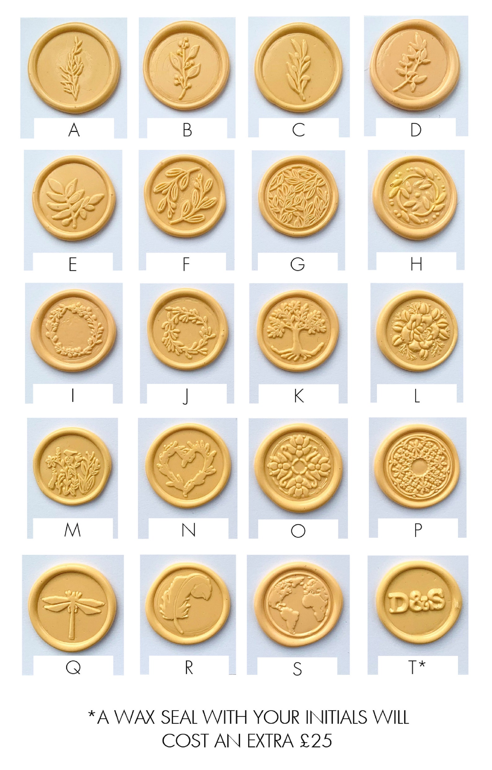 Wax Seal Stickers 55 Colours & 20 Designs Self Adhesive Wax Etsy UK