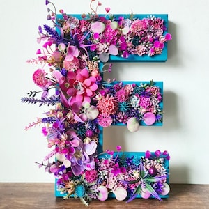 Letras de parede 3D vibrantes de tamanho personalizado, arte de parede de musgo, suculentas artificiais para decoração de casa, escritório, berçário, loja, quarto, logotipo, placa de bar, planta