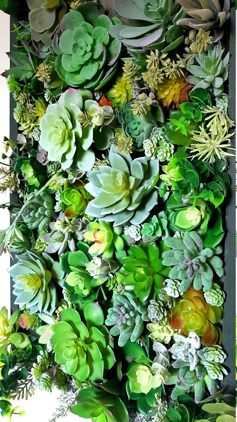 Extra Large Unique Realistic 3D Faux Artificial Succulents Etsy