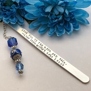 Custom Bookmark, Bookmark Gift, Teacher Bookmark, Custom Mothers Day Gift, Custom Graduation Gift, Personalized Retirement Gifts