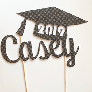 Cake Topper Graduation, Personalized Cake Topper, Custom Cake Topper, Graduation Party Decorations, Graduation Party Ideas, Grad Party Decor