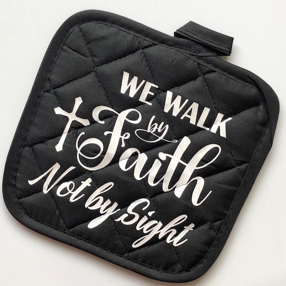 Scripture Gifts, Bible Scripture Decor, Christian Gifts for Women, Bible Scripture, Baker Gifts, Kitchen Pot Holders, Chef Gift, Potholders