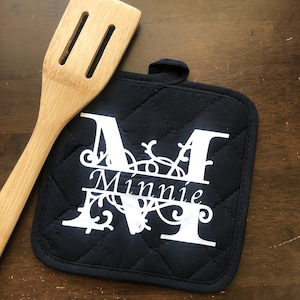 Pot Holder Gift, Christmas Pot Holders, Kitchen Pot Holders, Custom Baking Gifts, Chef Gifts, Personalized Coking Gifts, Baker Gifts