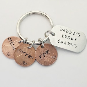 Personalized Penny Keychain
