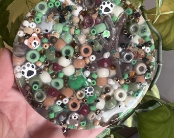 Large Bead Color Pick Pad  - Fidget Pick Toy -  Pick Pad - Pick, Peel, Dig - Dermatillomania, ADHD, Anxiety, Stress Relief