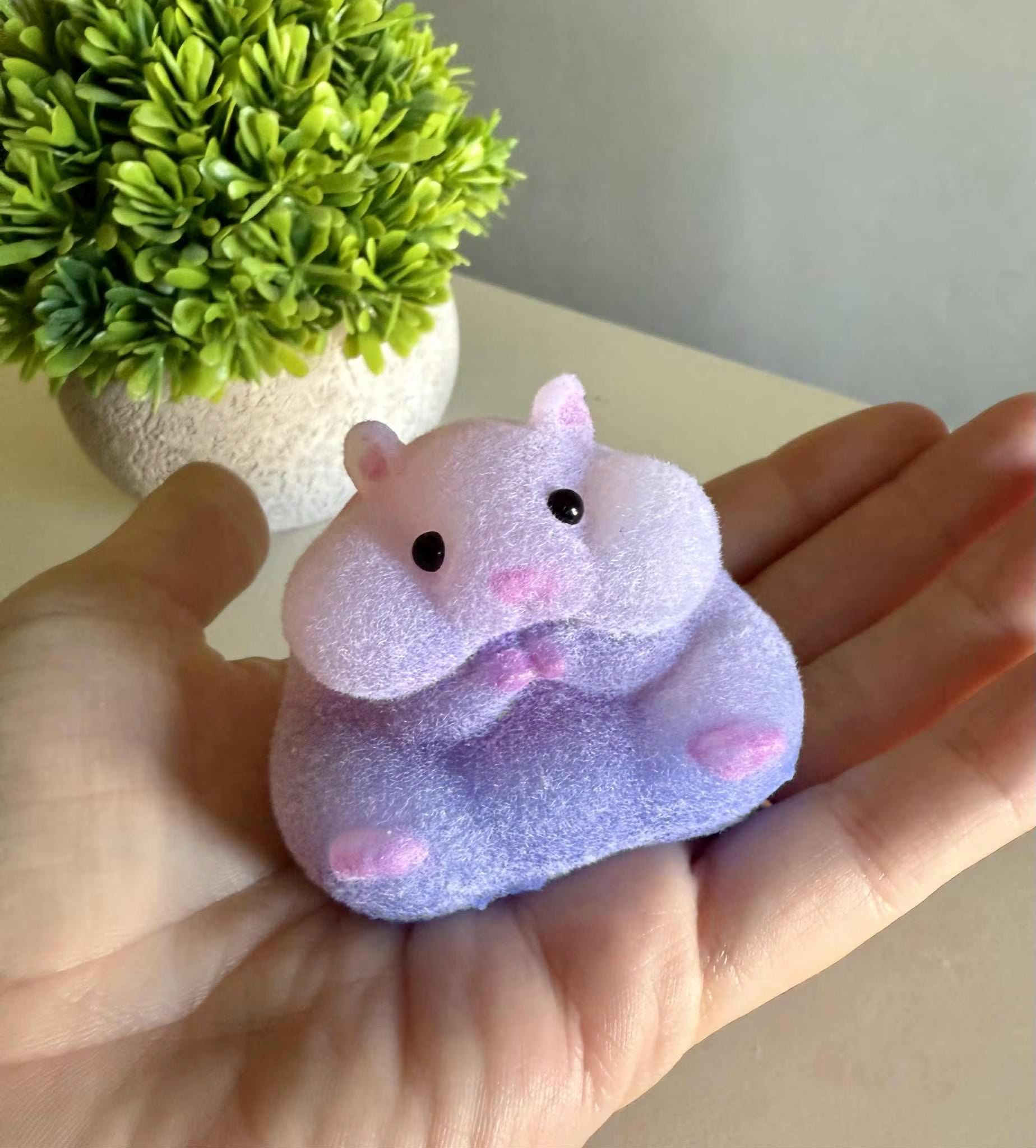 Small Hamster Squishy: Silicone Stress Relief Fidget Toy - Etsy