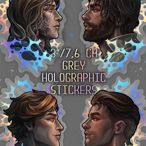 PREORDER - Jayvik Holographic Stickers - Arcane / League of Legends inspired