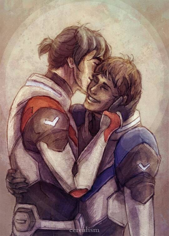 Klance Kiss Voltron: Legendary Defender inspired A5 PRINT | Etsy
