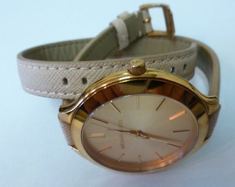 Michael kors double wrap watch shop