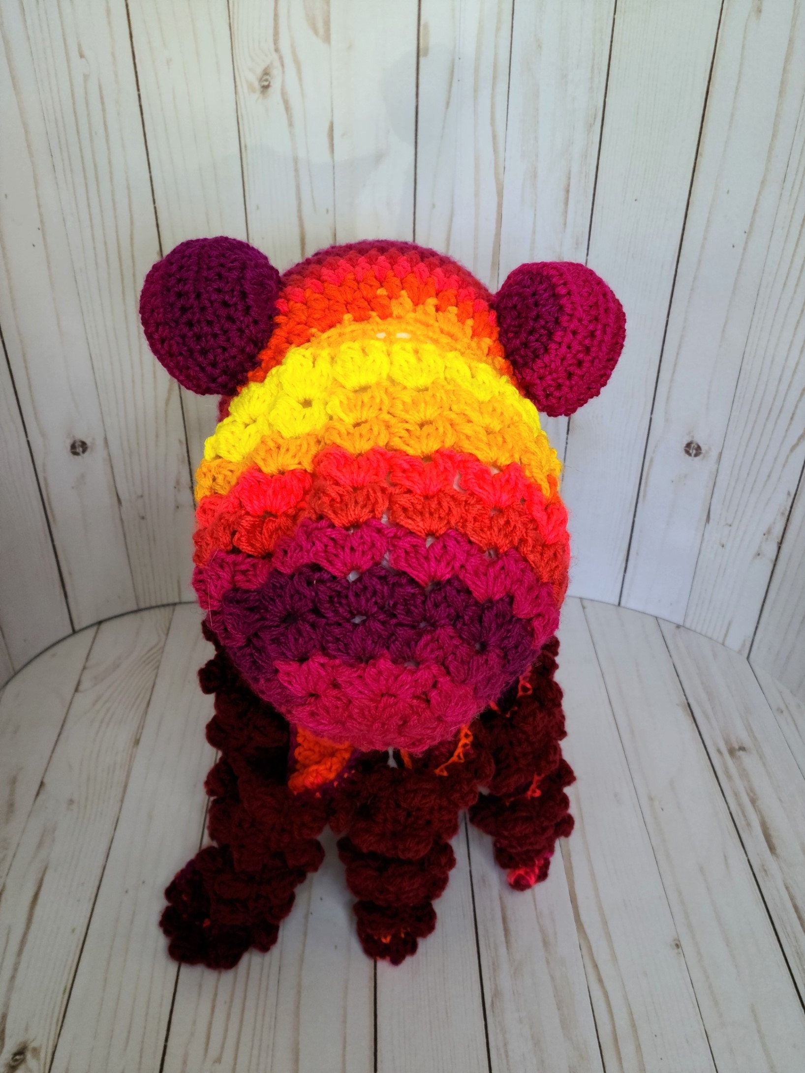 Crochet Impkin, Fantasy, Fairy, Create Your Own, Completed Item,  Customizable, Art Doll Animal, Forest Creature, Soft Sculpture, Fiber Art 